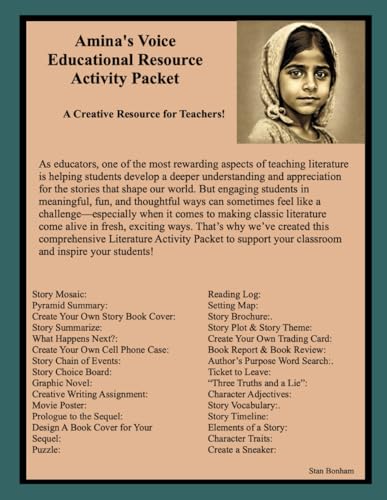 Amina's Voice Educational Resource Activity Packet von Independently published