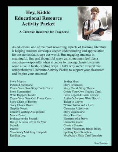 Hey, Kiddo Educational Resource Activity Packet von Independently published