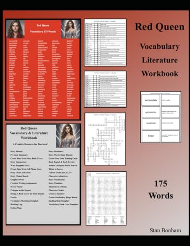 Red Queen Vocabulary & Literature Workbook von Independently published
