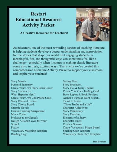 Restart Educational Resource Activity Packet von Independently published