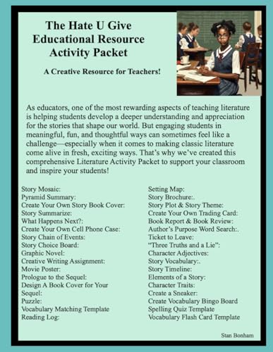The Hate U Give Educational Resource Activity Packet von Independently published