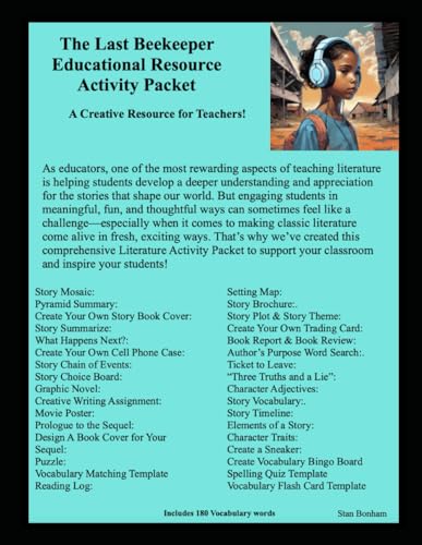 The Last Beekeeper Educational Resource Activity Packet von Independently published