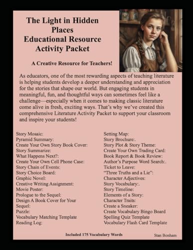 The Light in Hidden Places Educational Resource Activity Packet von Independently published