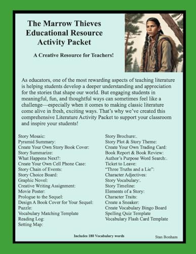 The Marrow Thieves Educational Resource Activity Packet von Independently published