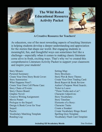 The Wild Robot Educational Resource Activity Packet von Independently published