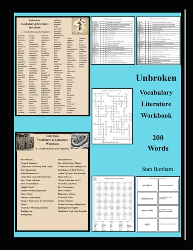 Unbroken Vocabulary Literature Workbook: A Creative Resource for Teachers! von Independently published