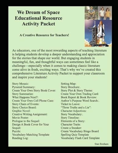 We Dream of Space Educational Resource Activity Packet von Independently published