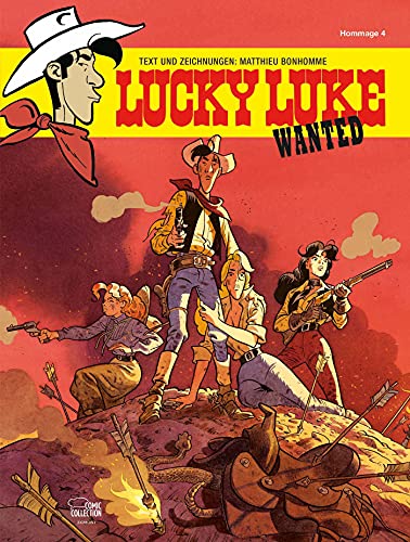 Wanted: Eine Lucky-Luke-Hommage von Matthieu Bonhomme von Egmont Comic Collection