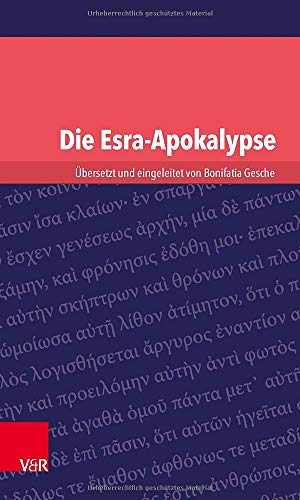 Die Esra-Apokalypse (Kleine Bibliothek der antiken jüdischen und christlichen Literatur) von Vandenhoeck & Ruprecht