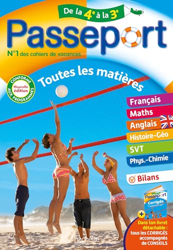 Passeport - Toutes les matières - De la 4e à la 3e - Cahier de vacances 2025 von HACHETTE EDUC