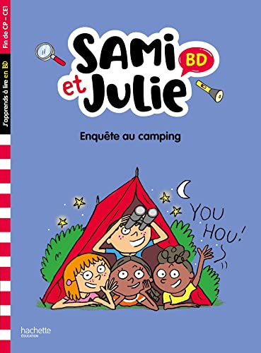 Sami et Julie BD Fin de CP- CE1 - Enquête au camping von HACHETTE EDUC