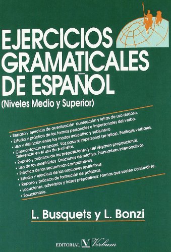 Ejercicios gramaticales de español (Colección Cervantes)