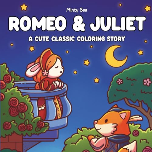 Romeo and Juliet: A most excellent and lamentable cute classic coloring story von Staten House