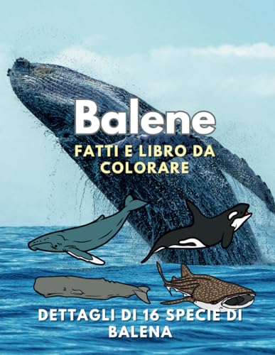 Balene: fatti e libro da colorare: per bambini dai 2 ai 16 anni (Fatti sugli animali e colorazione) Balene: fatti e libro da colorare: per bambini dai 2 ai 16 anni (Fatti sugli animali e colorazione) von Independently published