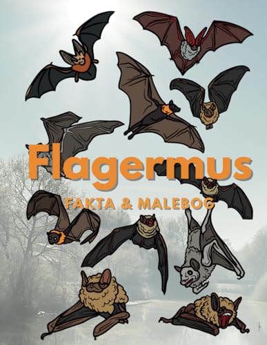 Flagermus: Fakta og malebog: Aktivitetsbog for børn i alderen 2 til 16 år Flagermus: Fakta og malebog: Aktivitetsbog for børn i alderen 2 til 16 år von Independently published