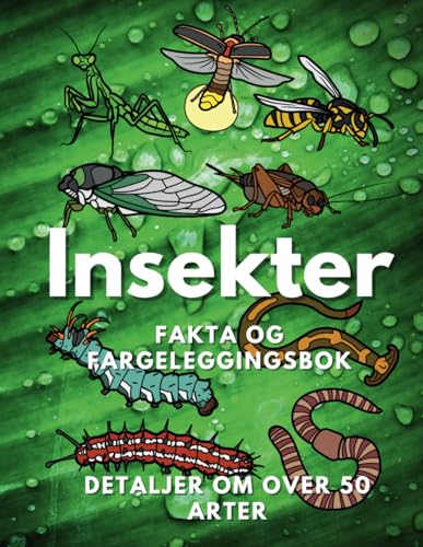 Insekter: Fakta og fargeleggingsbok: Aktivitetsbok for barn i alderen 2 til 16 år Insekter: Fakta og fargeleggingsbok: Aktivitetsbok for barn i alderen 2 til 16 år von Independently published