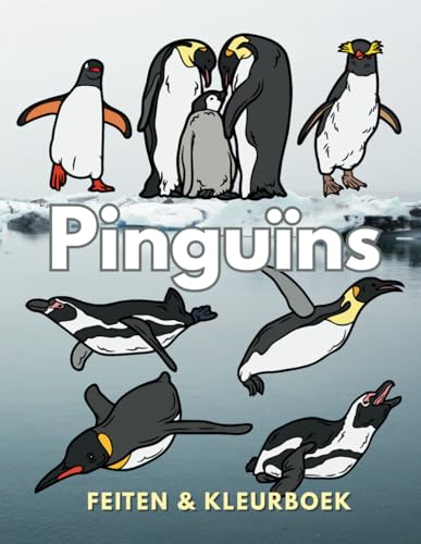 Pinguïns: feiten en kleurboek: Doeboek voor kinderen van 2 tot 16 jaar Pinguïns: feiten en kleurboek: Doeboek voor kinderen van 2 tot 16 jaar von Independently published