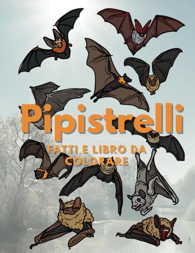 Pipistrelli: fatti e libro da colorare: Libro di attività da colorare per bambini dai 2 ai 16 anni (Fatti sugli animali e colorazione) Pipistrelli: fatti e libro da colorare: Libro di attività da colorare per bambini dai 2 ai 16 anni (Fatti sugli animali e colorazione) von Independently published