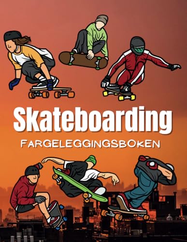 Skateboarding Fargeleggingsboken: for barn i alderen 2 til 16 år Skateboarding Fargeleggingsboken: for barn i alderen 2 til 16 år von Independently published