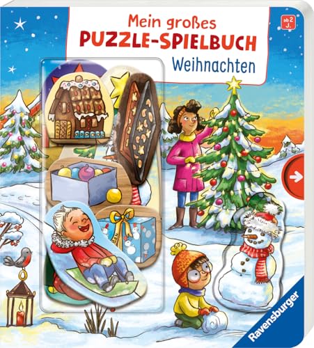 Mein großes Puzzle-Spielbuch: Weihnachten - Kinderbuch ab 2 Jahren, mit 10 Puzzleteilen Mein großes Puzzle-Spielbuch: Weihnachten - Kinderbuch ab 2 Jahren, mit 10 Puzzleteilen von Ravensburger