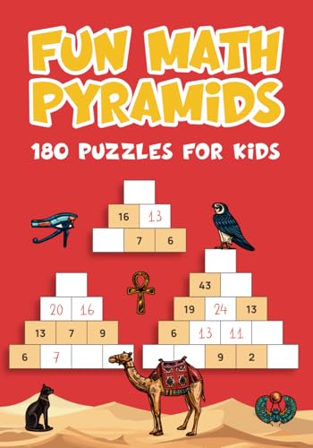 Fun Pyramid Math Puzzles for Kids: Math Drills With Addition and Subtraction for Kids von Independently published