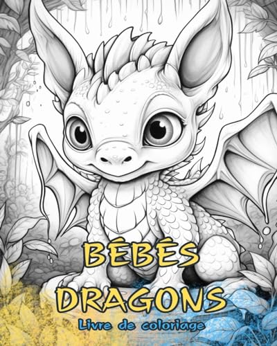 BÉBÉS DRAGONS Livre de coloriage: Des dessins mignons que les enfants et les adultes peuvent colorier von Blurb