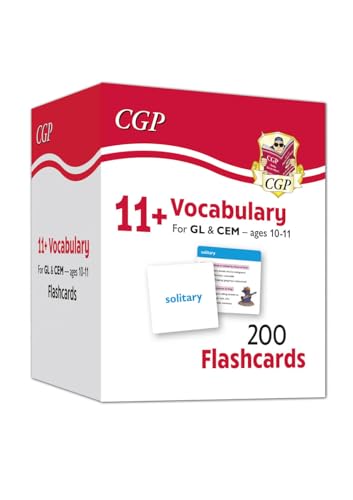 11+ Vocabulary Flashcards for Ages 10-11 - Pack 1 (CGP 11+ Ages 10-11)