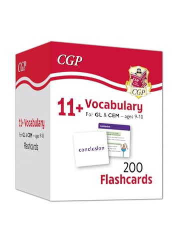 11+ Vocabulary Flashcards for Ages 9-10 - Pack 1 (CGP 11+ Ages 9-10) 11+ Vocabulary Flashcards for Ages 9-10 - Pack 1 (CGP 11+ Ages 9-10) von Coordination Group Publications Ltd (CGP)