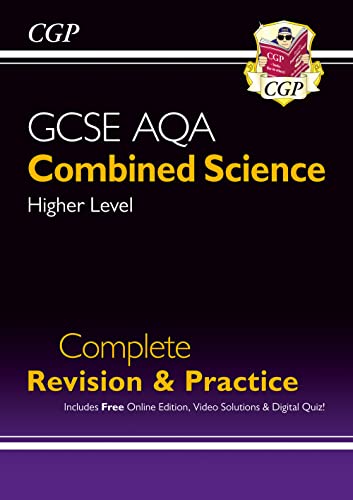 GCSE Combined Science AQA Höhere vollständige Überarbeitung und Praxis mit Online-Ed, Videos & Quizfragen (CGP AQA GCSE Combined Science) von Coordination Group Publications Ltd (CGP)