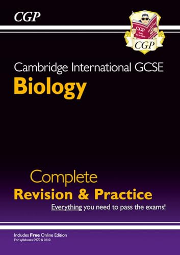 Cambridge International GCSE Biology Complete Revision & Practice (CGP Cambridge IGCSE) von Coordination Group Publications Ltd (CGP)