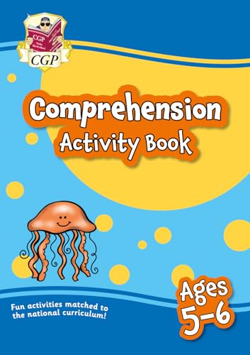English Comprehension Activity Book for Ages 5-6 (Year 1) (CGP KS1 Activity Books and Cards)