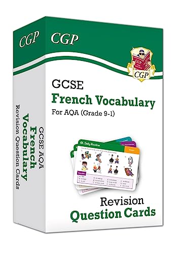 GCSE AQA French: Vocabulary Revision Question Cards (For exams in 2024 and 2025) (CGP AQA GCSE French) von Coordination Group Publications Ltd (CGP)