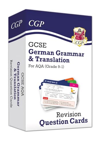 GCSE AQA German: Grammar & Translation Revision Question Cards (For exams in 2025) (CGP AQA GCSE German) GCSE AQA German: Grammar & Translation Revision Question Cards (For exams in 2025) (CGP AQA GCSE German)
