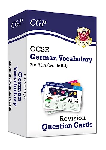 GCSE AQA German: Vocabulary Revision Question Cards (For exams in 2025) (CGP AQA GCSE German) GCSE AQA German: Vocabulary Revision Question Cards (For exams in 2025) (CGP AQA GCSE German)