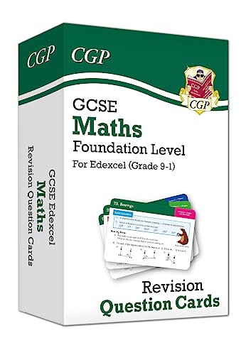 GCSE Maths Edexcel Revision Question Cards - Foundation (CGP Edexcel GCSE Maths) GCSE Maths Edexcel Revision Question Cards - Foundation (CGP Edexcel GCSE Maths)