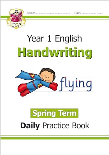 KS1 Handwriting Year 1 Daily Practice Book: Spring Term (CGP Year 1 Daily Workbooks)