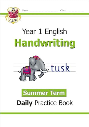 KS1 Handwriting Year 1 Daily Practice Book: Summer Term (CGP Year 1 Daily Workbooks) von Coordination Group Publications Ltd (CGP)