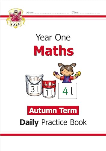 KS1 Maths Year 1 Daily Practice Book: Autumn Term (CGP Year 1 Daily Workbooks)