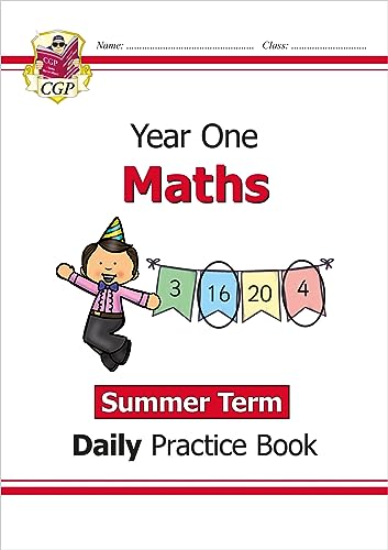 KS1 Maths Year 1 Daily Practice Book: Summer Term (CGP Year 1 Daily Workbooks) von Coordination Group Publications Ltd (CGP)
