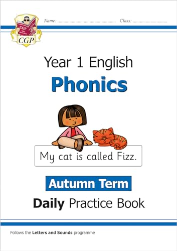 KS1 Phonics Year 1 Daily Practice Book: Autumn Term (CGP Year 1 Daily Workbooks) von Coordination Group Publications Ltd (CGP)