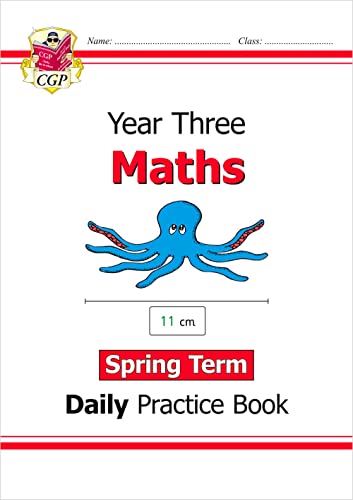 KS2 Maths Year 3 Daily Practice Book: Spring Term (CGP Year 3 Daily Workbooks) von Coordination Group Publications Ltd (CGP)