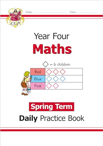 KS2 Maths Year 4 Daily Practice Book: Spring Term (CGP Year 4 Daily Workbooks) von Coordination Group Publications Ltd (CGP)