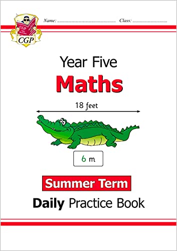 KS2 Maths Year 5 Daily Practice Book: Summer Term (CGP Year 5 Daily Workbooks) von Coordination Group Publications Ltd (CGP)
