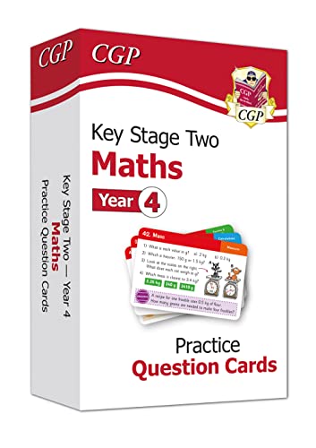 KS2 Maths Year 4 Practice Question Cards (CGP Year 4 Maths) von Coordination Group Publications Ltd (CGP)