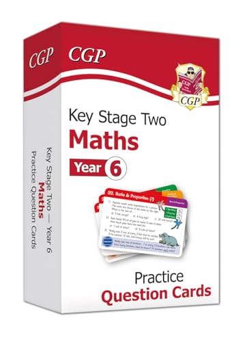 KS2 Maths Year 6 Practice Question Cards (CGP Year 6 Maths)