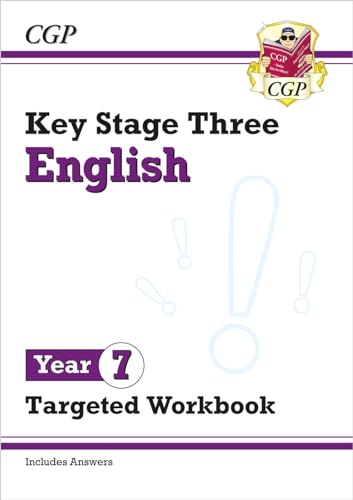 KS3 Year 7 English Targeted Workbook (with answers) (CGP KS3 Targeted Workbooks) von Coordination Group Publications Ltd (CGP)
