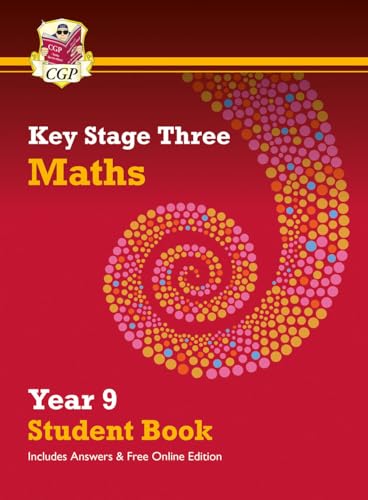 KS3 Maths Year 9 Student Book - with answers & Online Edition (CGP KS3 Textbooks) von Coordination Group Publications Ltd (CGP)