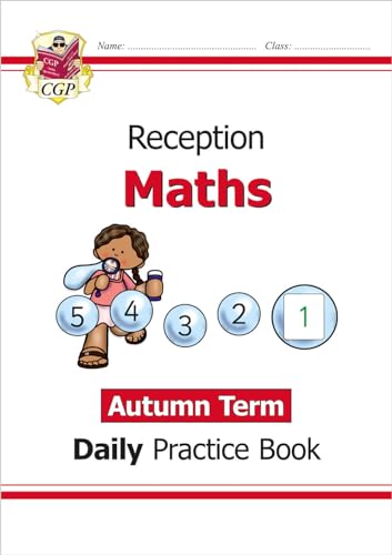 Reception Maths Daily Practice Book: Autumn Term (CGP Reception Daily Workbooks) von Coordination Group Publications Ltd (CGP)