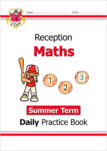 Reception Maths Daily Practice Book: Summer Term (CGP Reception Daily Workbooks) von Coordination Group Publications Ltd (CGP)