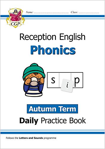 Reception Phonics Daily Practice Book: Autumn Term (CGP Reception Daily Workbooks)